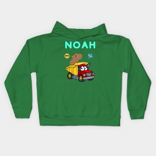 Noah baby's name Kids Hoodie